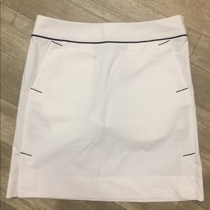 Jack Nicklaus white golf skort